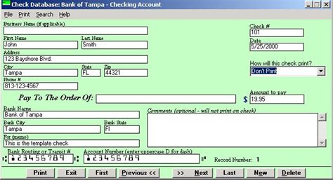 Checksoft blank checks - pmbopqe