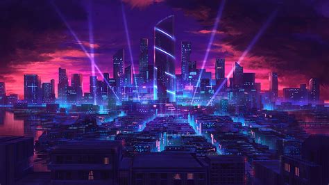 Neon PC Anime Wallpapers - Wallpaper Cave