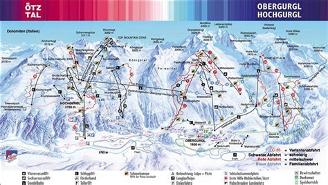 Austria Ski Resorts Map