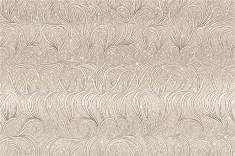 Premium AI Image | Beige wallpaper with a stylish wave pattern Generative AI