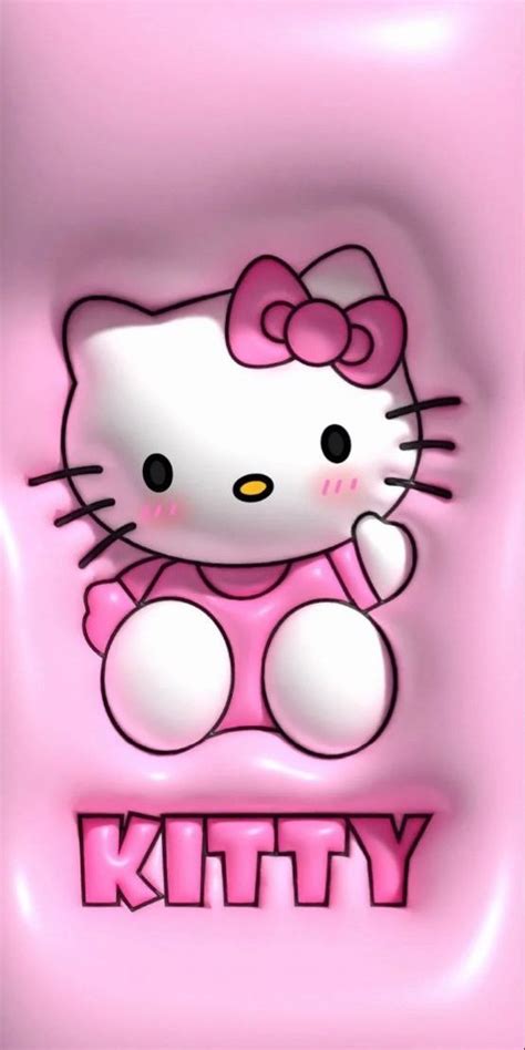 3d Cute Kitty iPhone Wallpaper | Pink hello kitty wallpaper iphone, Pink wallpaper hello kitty ...