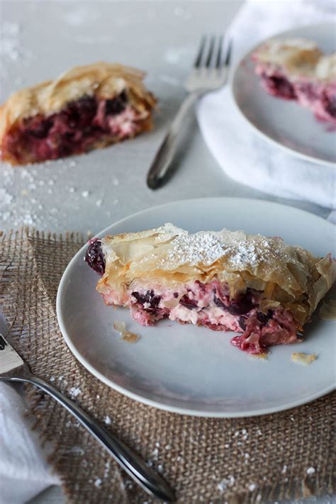 Cherry Strudel Recipe Phyllo Dough | Deporecipe.co