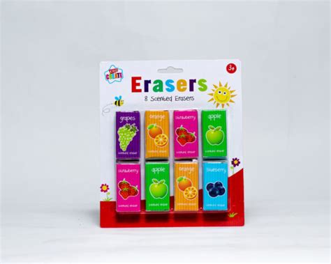 Kids Create Scented Erasers Pack of 8 - StationeryCity Nigeria