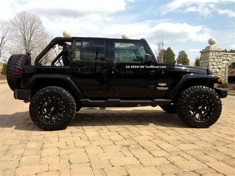 Lifted Jeep Wrangler Unlimited Black | Wallpapers Gallery