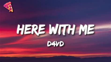 d4vd - Here With Me - YouTube