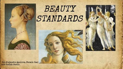 BEAUTY STANDARDS THROUGH HISTORY