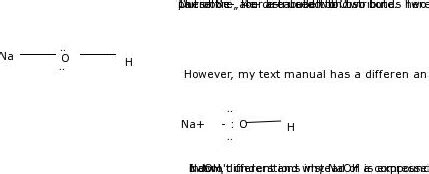 Solved Draw the Lewis Structure for NaOH. Fill octets with | Chegg.com