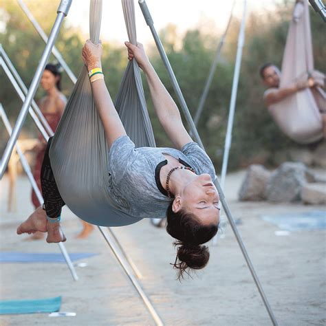 Relaxing Aerial Yoga Pose - AIReal Yoga | An alignment based aerial yoga brand founded on REAL ...