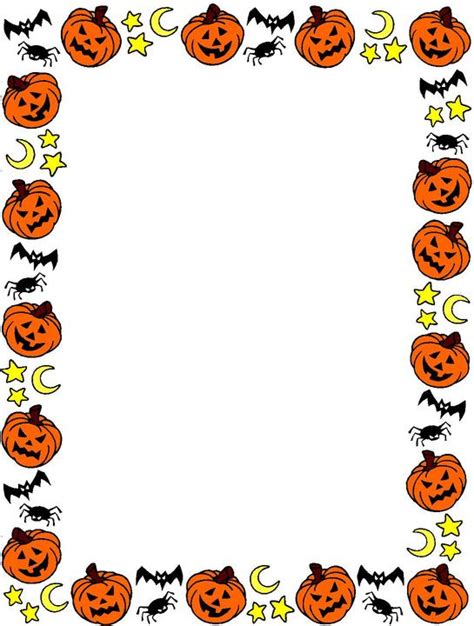 545x720 Halloween Border Clipart Free Images | Halloween borders, Halloween frames, Halloween ...