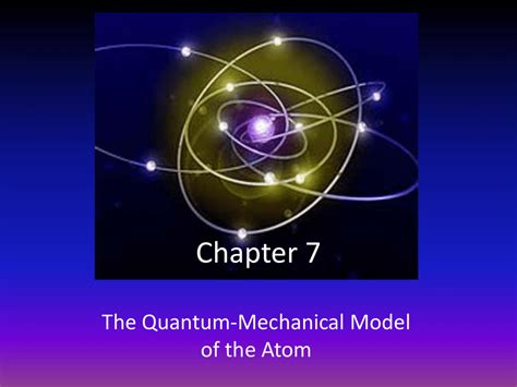 Chapter 7 The Quantum-Mechanical Model of the Atom