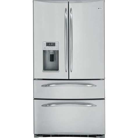 GE Profile™ Series - PGCS1RKZSS - 20.7 cu. ft. French Door Bottom-Freezer Refrigerator ...