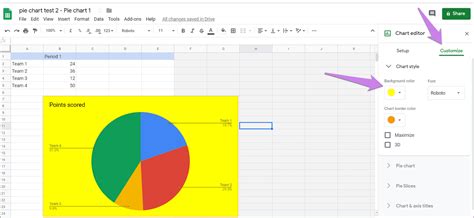 How to Put Pie Chart in Google Docs and 9 Ways to Customize It