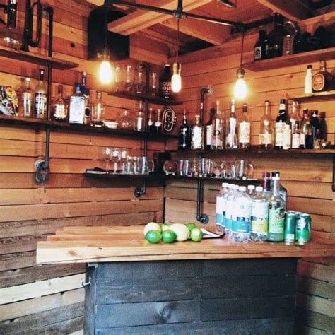 50 Pub Shed Bar Ideas For Men - Cool Backyard Retreat Designs