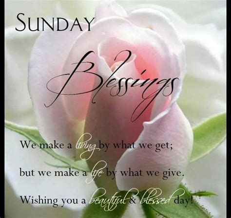 Sunday Blessings - Good Morning Wishes & Images