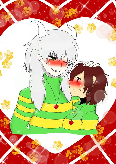 Chara x Asriel by Beersere1987 on DeviantArt