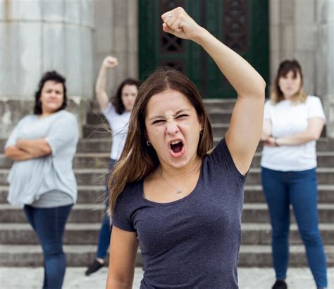 Free Photo | Portrait of female activists demonstrating together