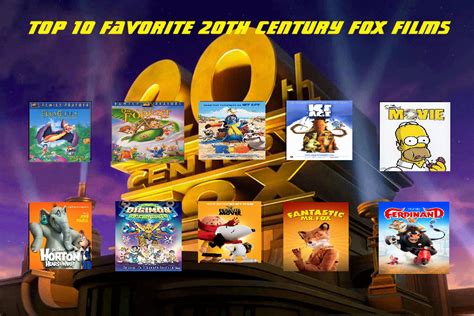 my top 10 favorite 20th century fox movies by cartoonstarreviews on DeviantArt