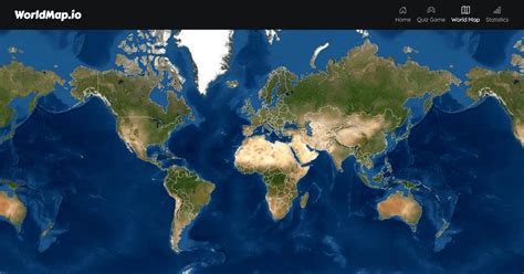 Interactive World Map, Statistics & Quiz Game - WorldMap.io