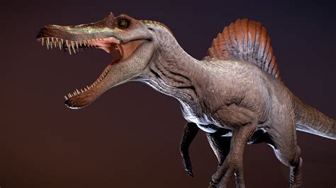 Spinosaurus Jurassic park 3 fan art - 3D model by David RR (@david222) [b3a58bf] - Sketchfab