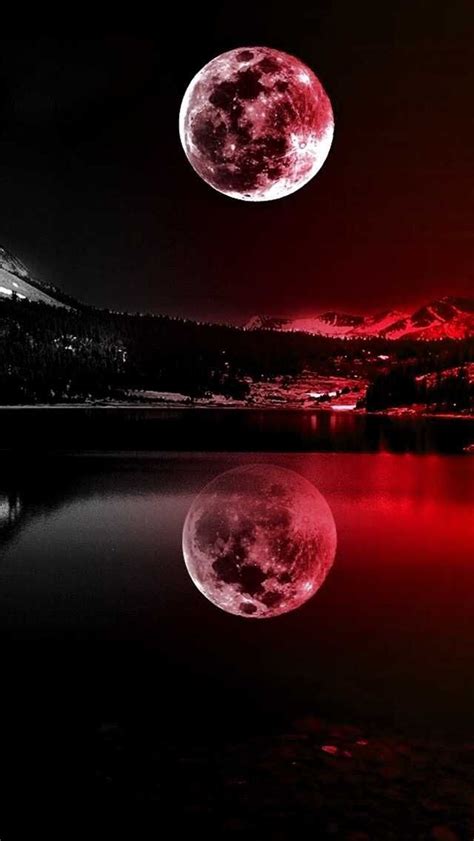 🔥 [31+] Red Moon Night Sky Wallpapers | WallpaperSafari