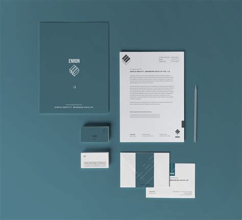 Project - 2016 - Enron Corporate Brand Identity on Behance