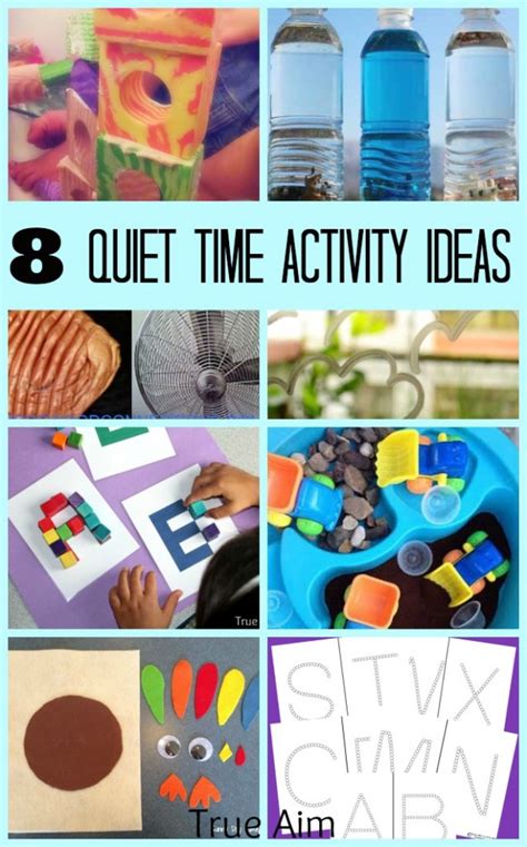 8 Quiet Time Activities and Mom's Library #114 - True Aim