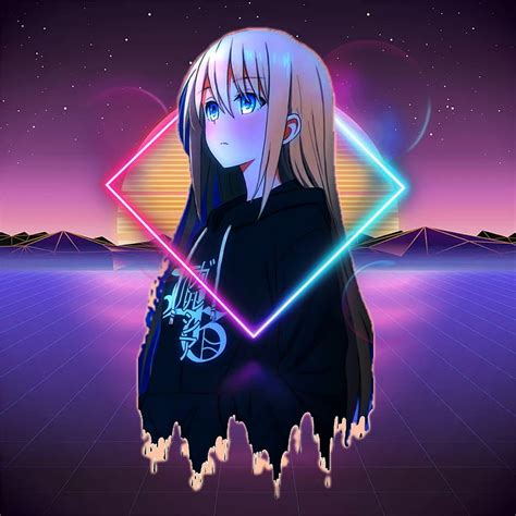 anime wallpaper - Neon anime, electric blue, magenta, HD phone wallpaper Peakpx - Halpopuler.com