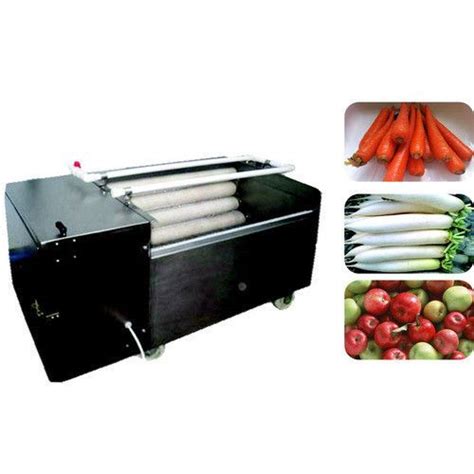 Fully Automatic Root Vegetables Washing And Peeling Machine, | ID: 19730218691