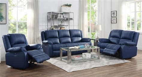 Navy Blue Leather Sofa | Cabinets Matttroy