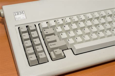 Original IBM PC AT Keyboard, Thoroughly Cleaned and ANSI Modified with Soarer’s Converter ...