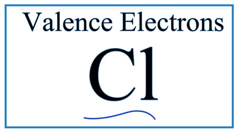 Cl Valence Electrons - astonishingceiyrs