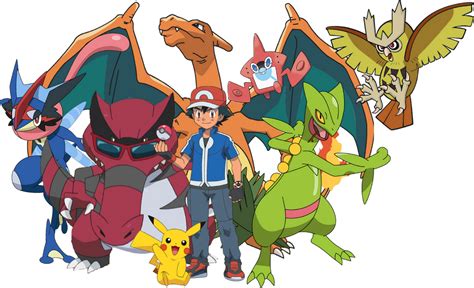 Pokemon - Ash Perfect Team by DavidBksAndrade on DeviantArt