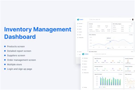 Inventory Management Dashboard | Figma