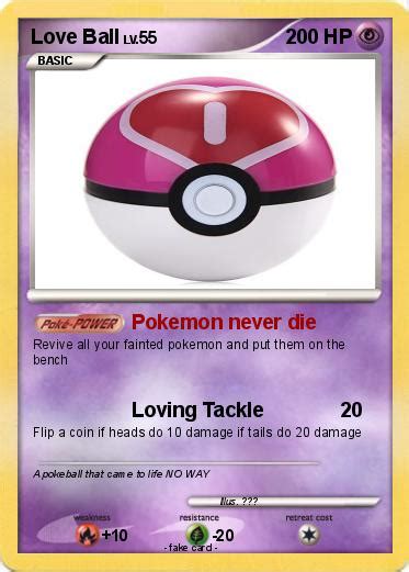 Pokémon Love Ball 4 4 - Pokemon never die - My Pokemon Card