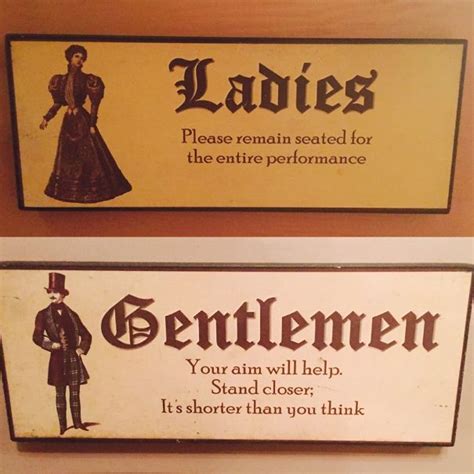 20 Most Creative Bathroom Sign Designs | DeMilked