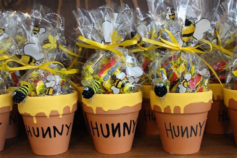 Winnie the Pooh First Birthday Party Favour Ideas