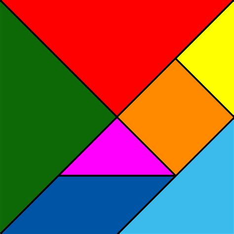 Tangram Puzzles Printable Pdf