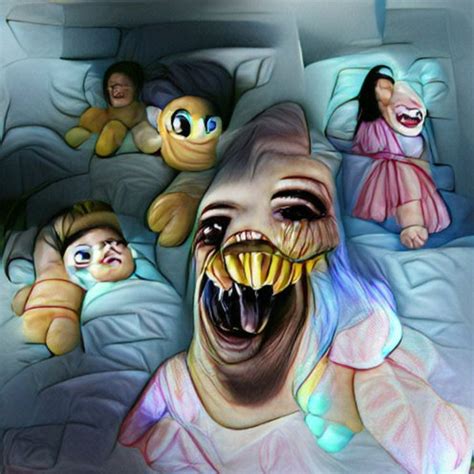 Nightmare Art A.I. Generated Artwork Creepy - Etsy