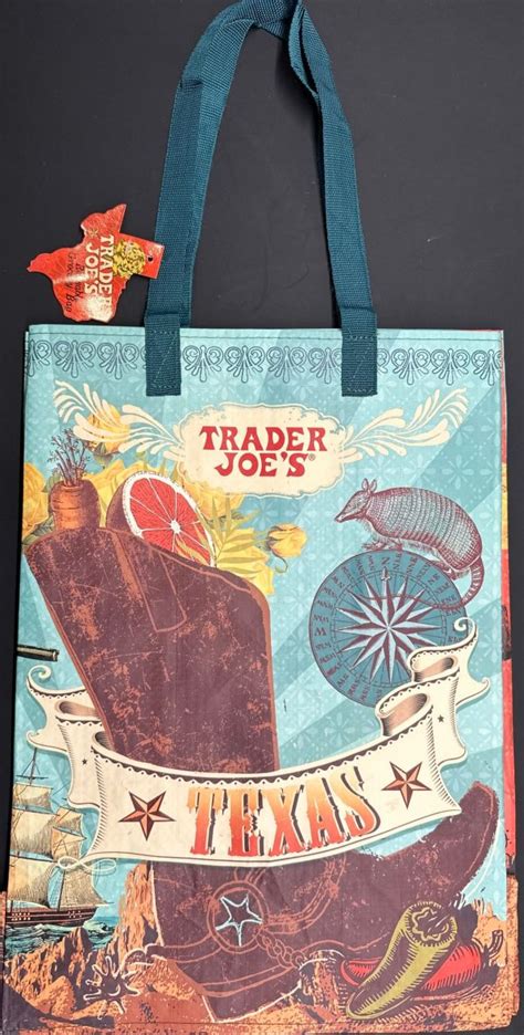 Trader Joe’s Reusable Grocery Tote Bag from Texas – Greetings from the Past