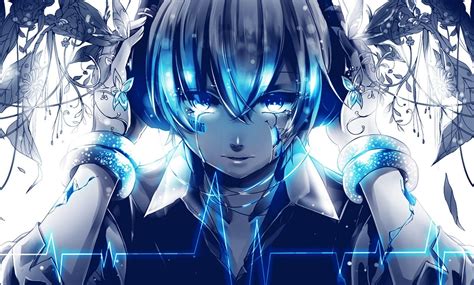 (97) Blue Anime Aesthetic Wallpaper 4k - Anime Wallpaper