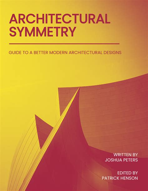 Free Architecture Book Cover Template - Edit Online & Download | Template.net