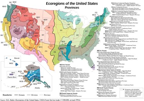 U.S Ecoregions : r/coolguides