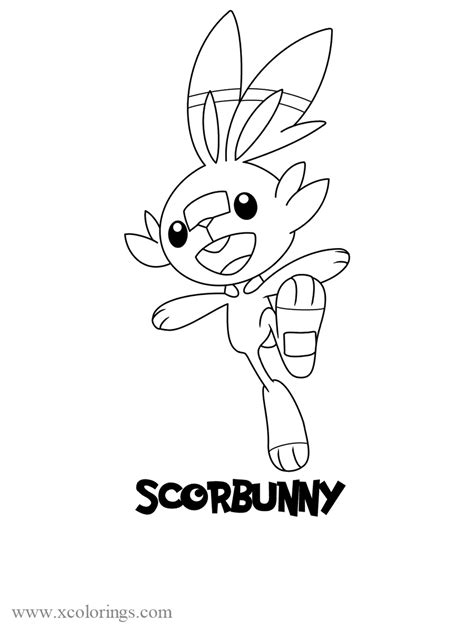 Pokemon Sword Coloring Pages - Learny Kids