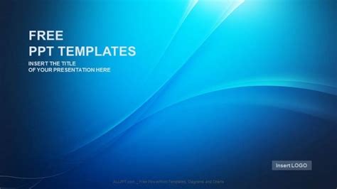 Blue Wave Abstract PowerPoint Templates + Download Free