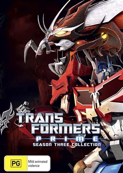 Transformers - Prime - Season 3 Animated, DVD | Sanity