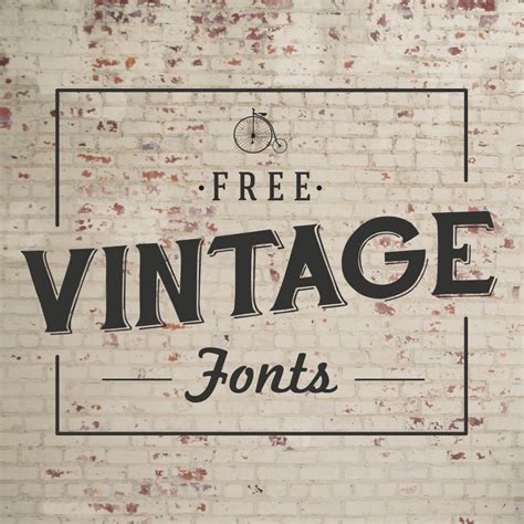 Free Vintage Fonts | The Anastasia Co.