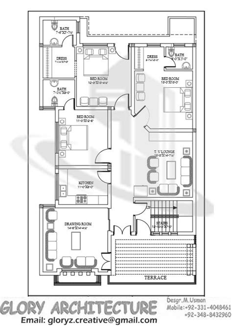 7 marla house plan, naval anchorage 7 marla house plan, naval anchorage islamabad 7 maral house ...