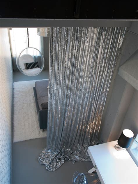 Best Silver Curtains Design Ideas & Remodel Pictures | Houzz