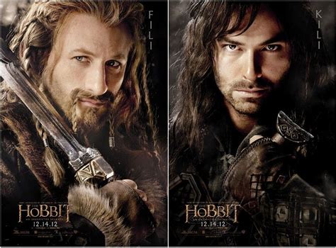 The Hobbit Dwarves Kili And Fili