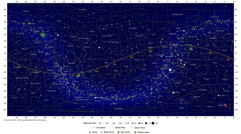 Simple Star Maps Astronomy Star Charts